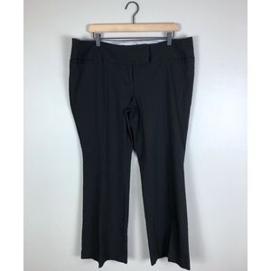 Torrid Black Relaxed Trouser Dress Pants 14 Short